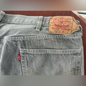 Levi's 501xx gray jeans